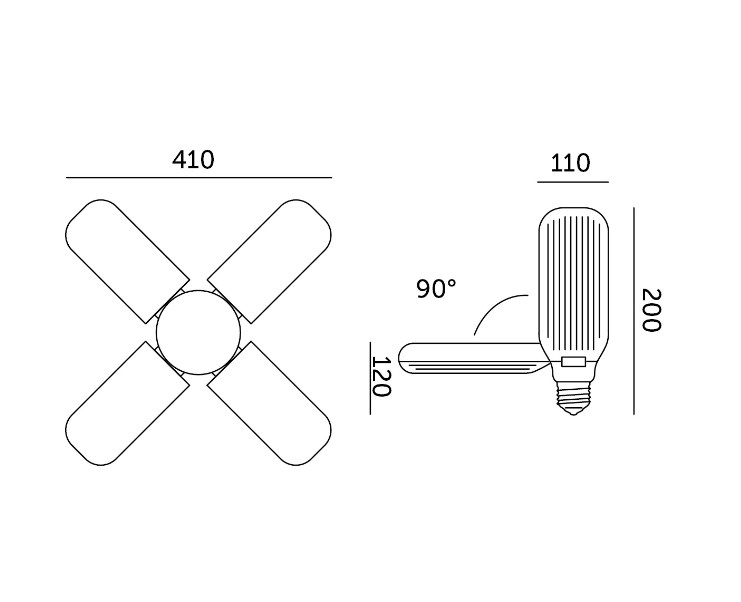 żarówka do naświetlania roślin